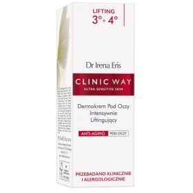 DR IRENA ERIS CLINIC WAY 3°+ 4° DERMOKREM POD OCZY INTENSYWNIE LIFTINGUJĄCY15 ML